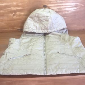 New York & Company Tan/Gold Vest NWOT